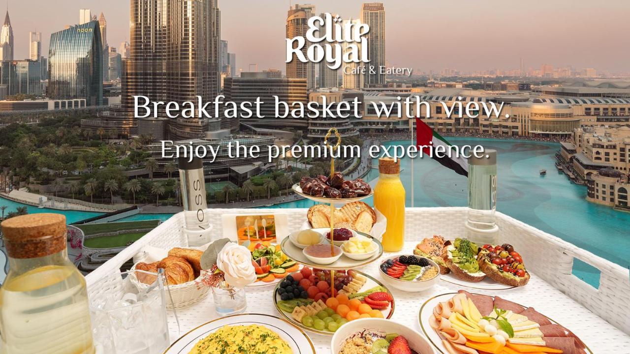 Elite Royal Apartment - Full Burj Khalifa & Fountain View - Magnum Dubái Exterior foto