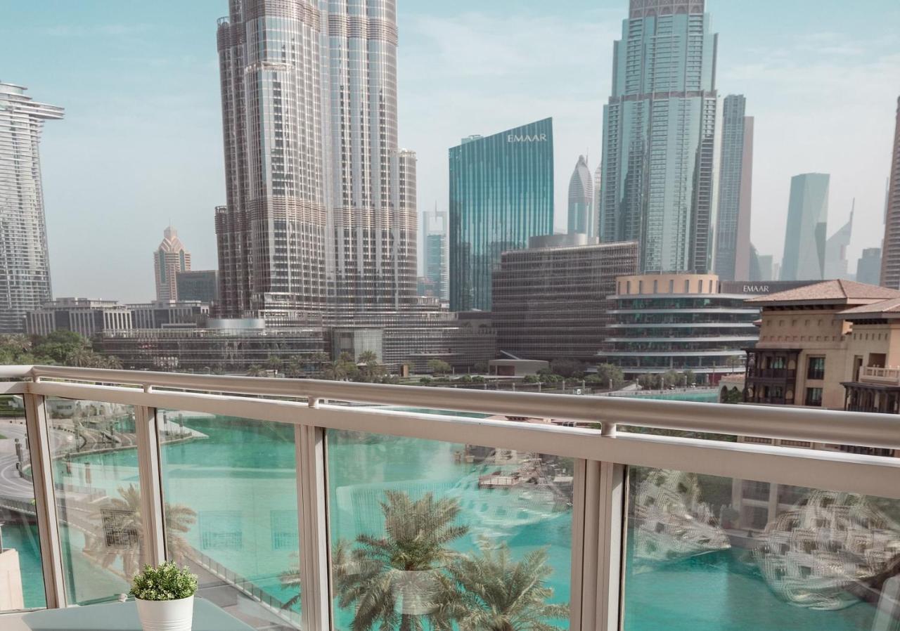 Elite Royal Apartment - Full Burj Khalifa & Fountain View - Magnum Dubái Exterior foto